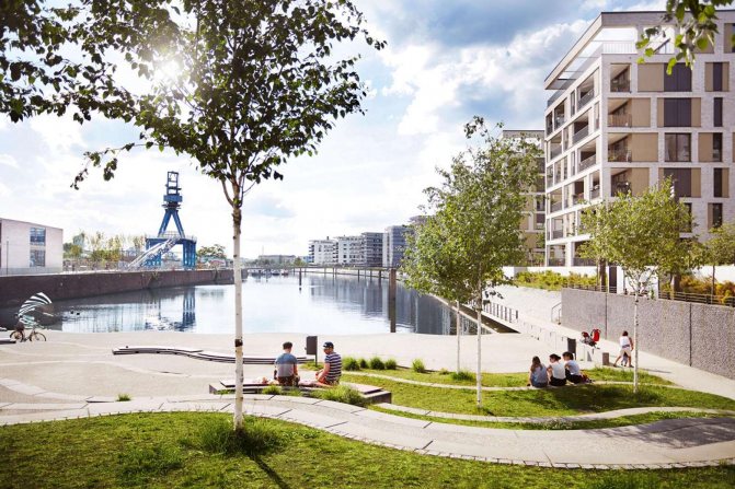 Проект Offenbacher Hafen во Франкфурте