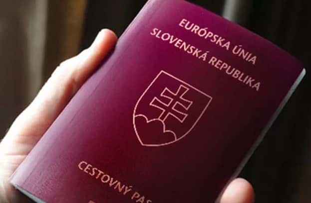 Словацкий паспорт